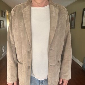 Men’s Suede Blazer